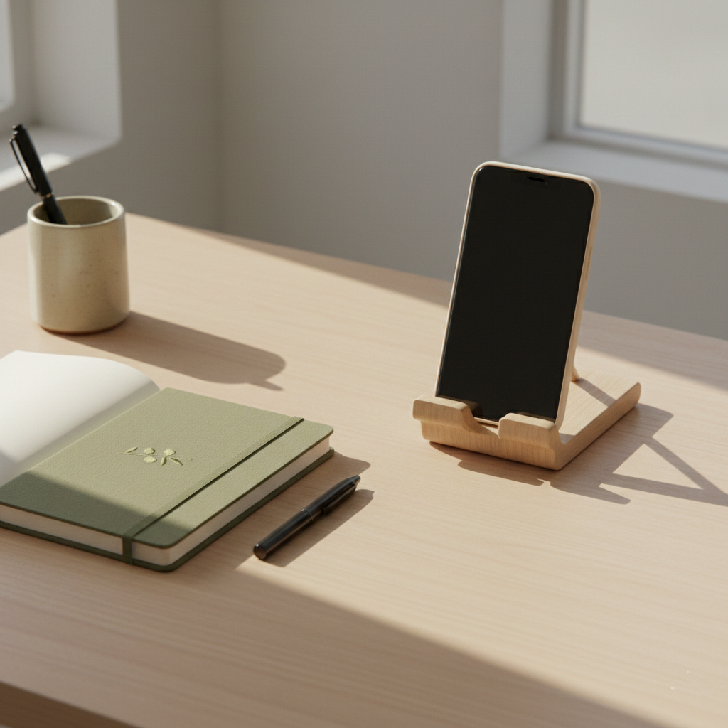 Stonehaus Wooden Phone Stand