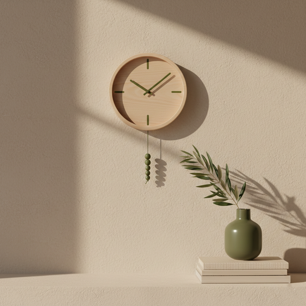 Stonehaus Balance Wooden Clock