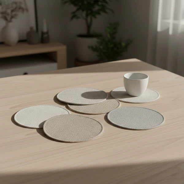 Stonehaus Linen Coaster Set (2 pcs)